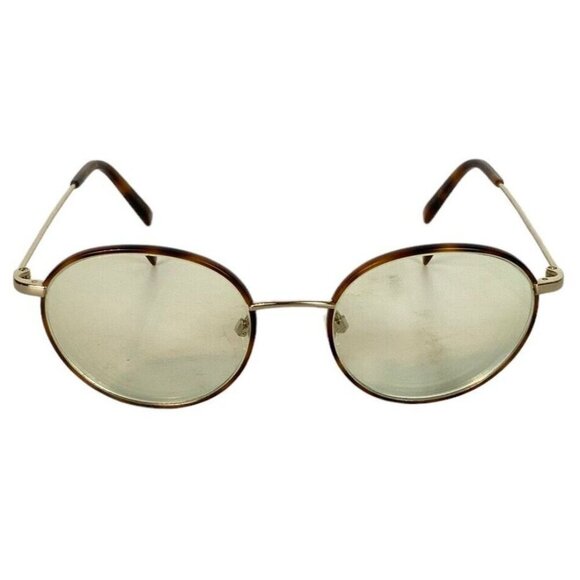 Warby Parker Duncan Round Metal Eyeglasses Frames Brown Tortoise 50-18-140 - Picture 4 of 9